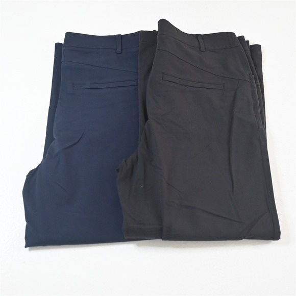 Public Rec Pants - Lot 2 Public Rec 32 Black Navy Blue Wide Leg Bootcut Stretch Athleisure Pants